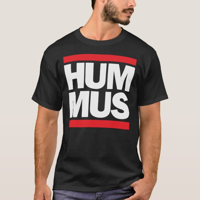 HUMMUS Oldskool Hip hop Stil Essential  T Shirt (Framsida)