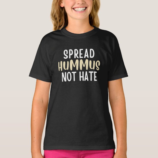 Hummus T Shirt (Framsida)