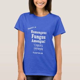 Humongous svamp T-tröja (vittext) T Shirt