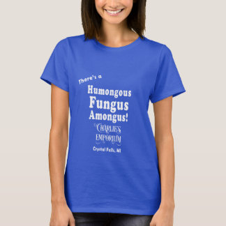 Humongous svamp T-tröja (vittext) T Shirt