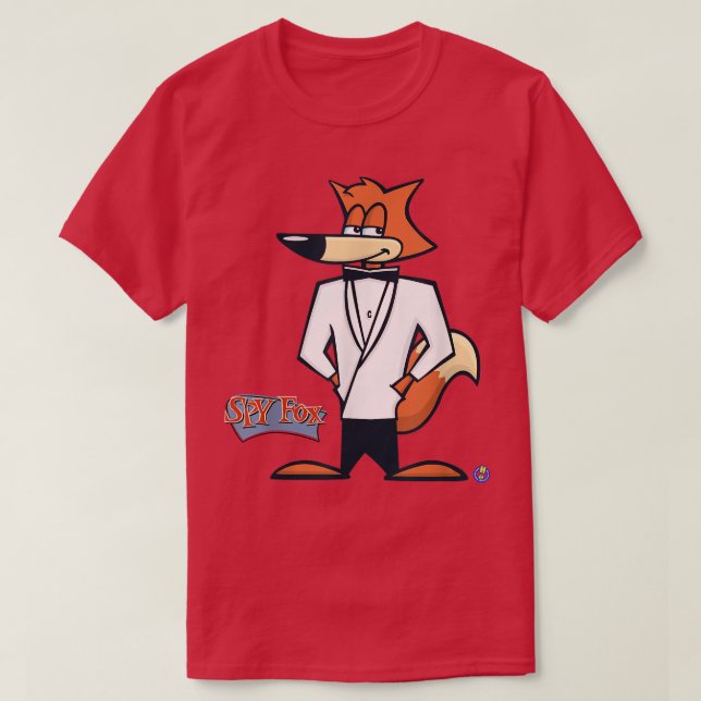 Humongunderhållning Spy Fo T Shirt (Design framsida)
