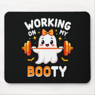 Humor Boo Tränar Min Rumpa Gym Fitness Halloween Musmatta