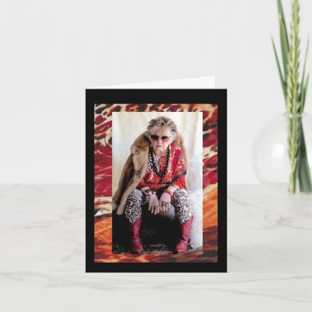 Humor bra om mig själv-kort kort (Framsida)