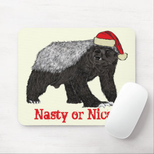 Humor-citatet Honey badger Funny Festive Nasty Nic Musmatta
