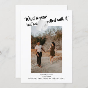 Humor Corona Virus 2020 Nytt år 2021 Julkort