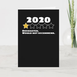 Humor Corona Virus 2020 överskattat Kort