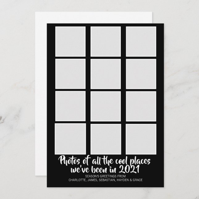 Humor Corona Virus Jul 2021 Julkort (Fram/baksida)