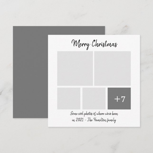 Humor Corona Virus Julkort 2021 Inbjudningar (Fram/baksida)