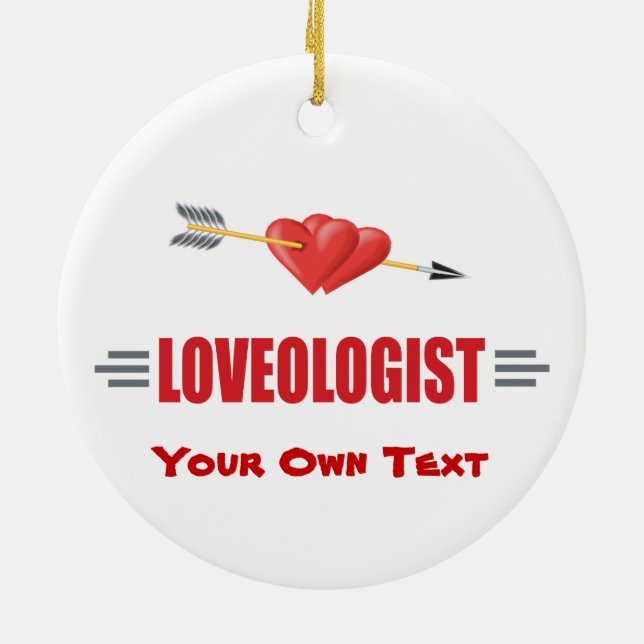Humör Cupid Kärlek Julgransprydnad Keramik (Baksidan)