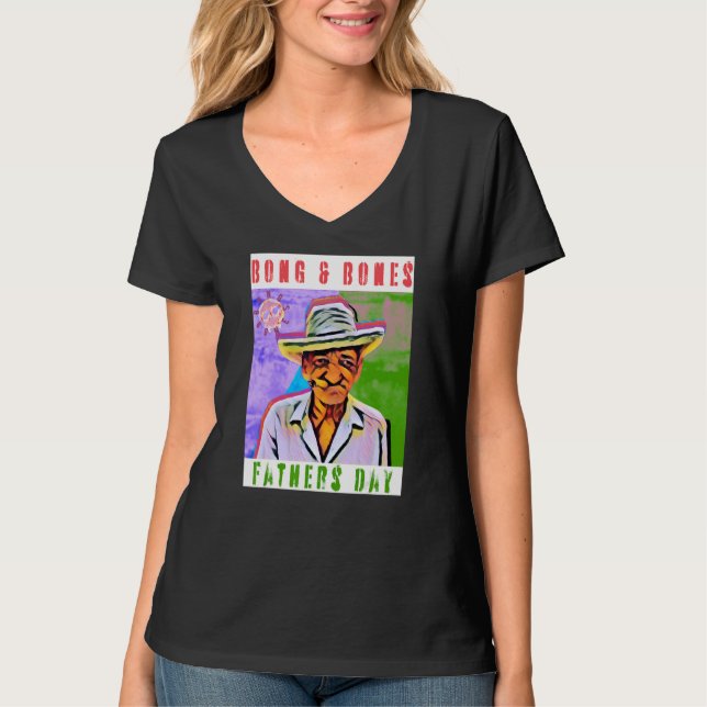 Humor Fars dag, membran, boner och boner T Shirt (Framsida)