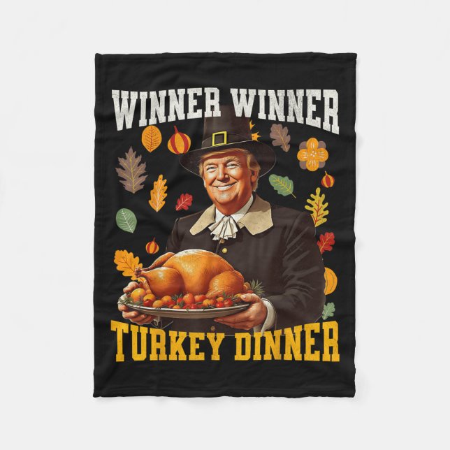 Humor-flodens flotta Vinnare Turkiet - middag än Fleecefilt (Framsidan)
