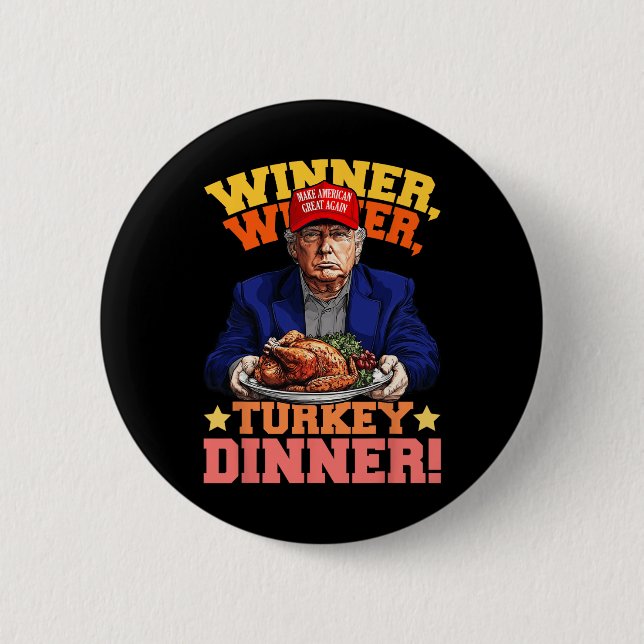 Humor-flodens flotta Vinnare Turkiet - middag än Knapp (Framsida)