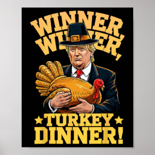 Humor-flodens flotta Vinnare Turkiet - middag än Poster