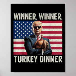 Humor-flodens flotta Vinnare Turkiet - middag än Poster
