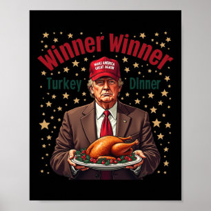 Humor-flodens flotta Vinnare Turkiet - middag än Poster