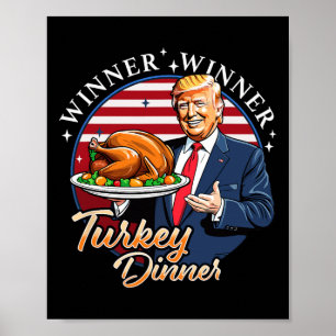 Humor-flodens flotta Vinnare Turkiet - middag än Poster