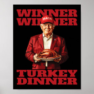 Humor-flodens flotta Vinnare Turkiet - middag än Poster