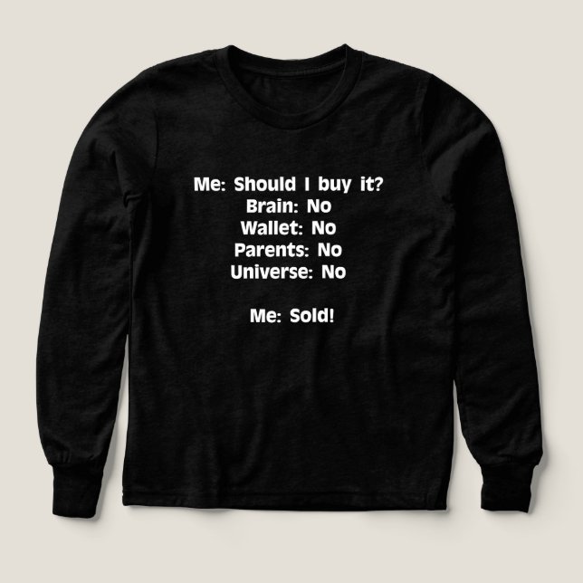 Humor för alla t shirt (Design framsida)