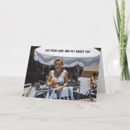 Humor för hennes födelsedag kort