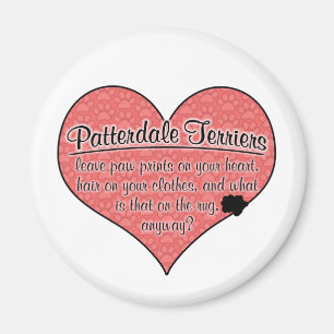 Humor för hund för Patterdale Terriertass avtryc Magnet