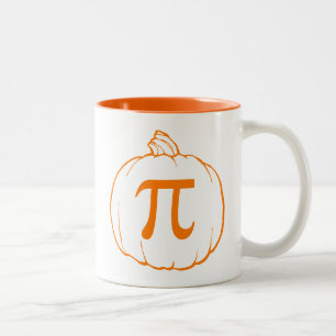 Humor för matematik för pumpaPi (paj) Två-Tonad Mugg