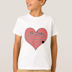 Humor för McNab tass avtryckhund T Shirt