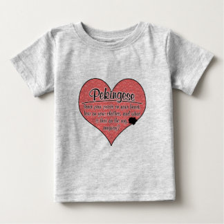 Humor för Pekingese tass avtryckhund T Shirt