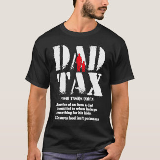 humor för skattedefinition i pappa t shirt