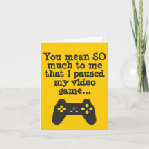 Humor från Hårddiskspel, mappat gratulationskort