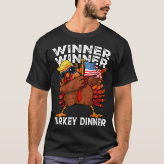 Humor Funny Winner Winner Turkey Middag T Shirt