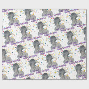 Humor Gammal Tok Gående Fågel Kul Idiom , Djur Presentpapper