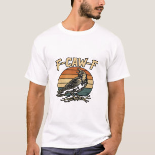 Humor Gothic F Kraa F Rolig Kråka Kreativ Stil T Shirt