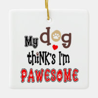 Humor My Hund Thinks I's PCool Photo Namn Ceram