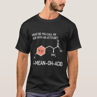 Humor Nerdy Chemistry - Amino Acid Women Manar T Shirt