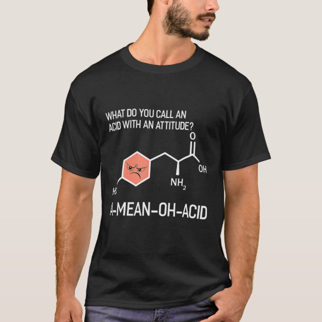 Humor Nerdy Chemistry - Amino Acid Women Manar T Shirt (Framsida)