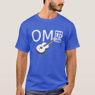 Humor OMG Ukulele G-ackord Cool och rolig T Shirt