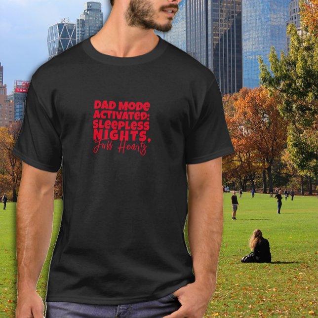 Humör Pappa Presenter Black Brev T Shirt (Skapare uppladdad)