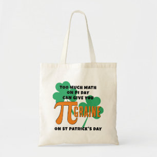 Humor Pi Day St patrick's day Math Tygkasse