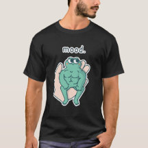 humör rolig djur meme T-shirt