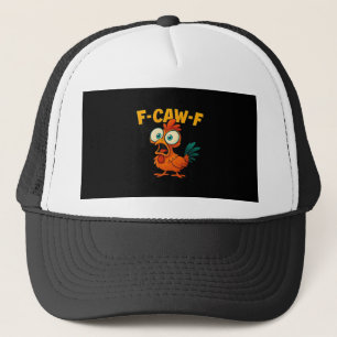 Humor Rolig Kråka F-Caw-F Gotisk Keps