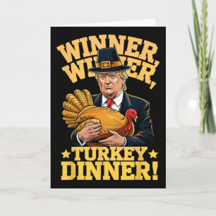 Humor Roligt Trump Vinnare Vinnare Turk middag Än Kort