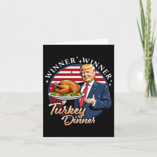 Humor Roligt Trump Vinnare Vinnare Turk middag Än Kort