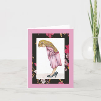 Humör satir för Vuxen födelsekort Kort