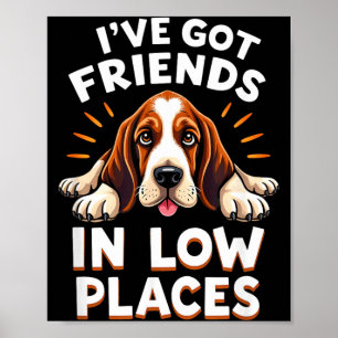 Humor Sats Hound Dog Halloween Poster