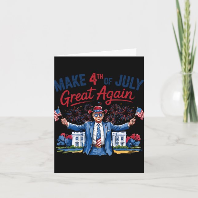 Humor-slumpen gör den 4 juli Underbar igen i Manar Kort (Framsida)