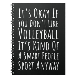 Humor Sports Joke Gag Anteckningsbok