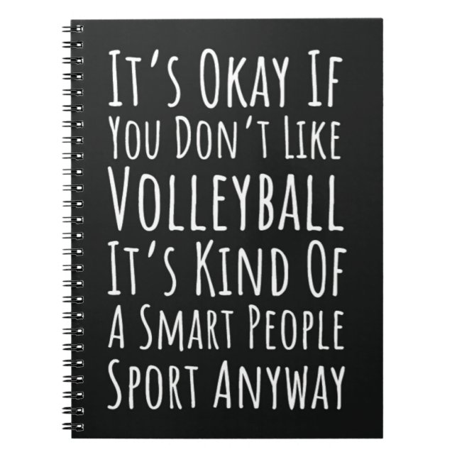 Humor Sports Joke Gag Anteckningsbok (Framsidan)