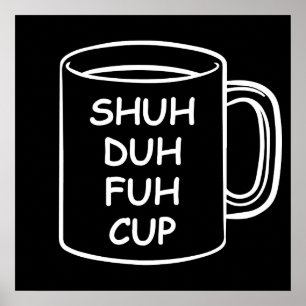 Humor - Sva Duh Fuh Kopp - Lustig Novelty Poster