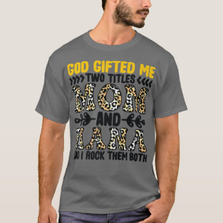 Humor-textdesign för mamma och Grandma Quote-famil T Shirt