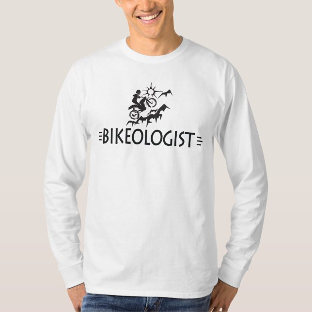 Humoral bergsbikning t shirt (Framsida)